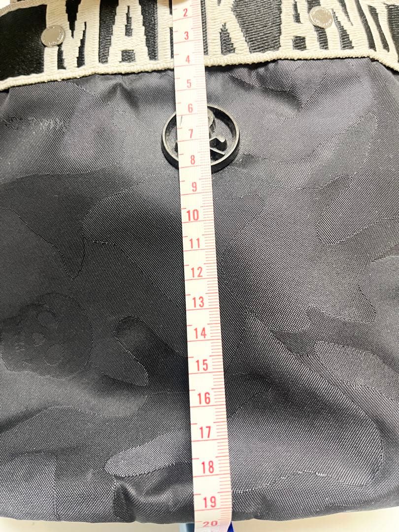 【完売品‼️】MARK AND LONA カモフラ カートバッグ　迷彩　ブラック