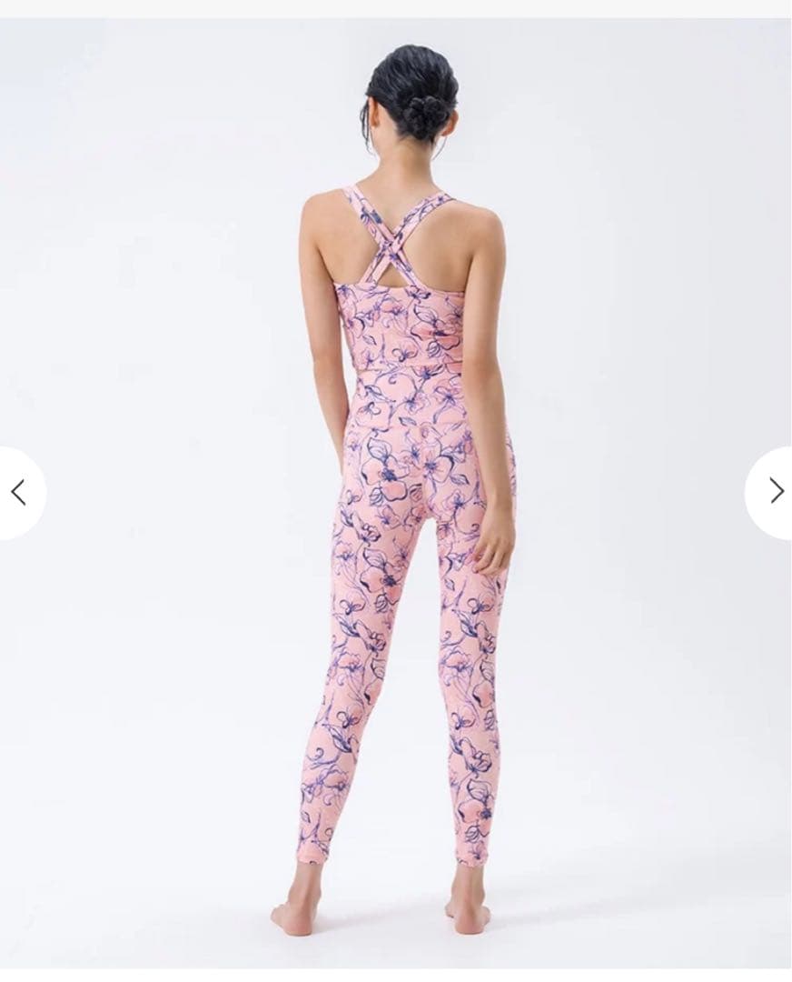 SUKALAフラワープリントヨガウェアセット　 L size