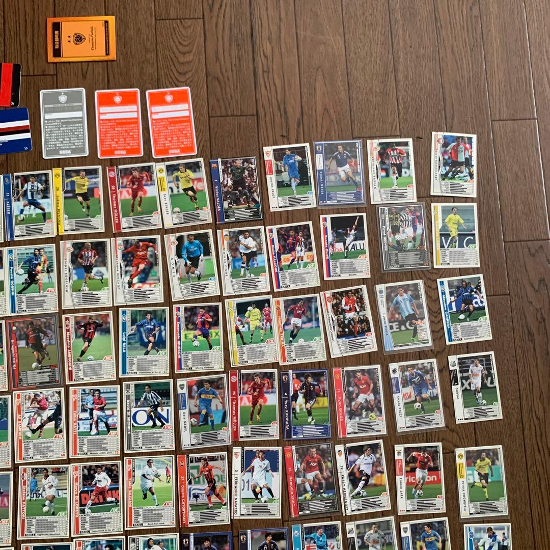 サッカー　カード　ワールドクラブ　チャンピオンフットボール　SEGA 427枚