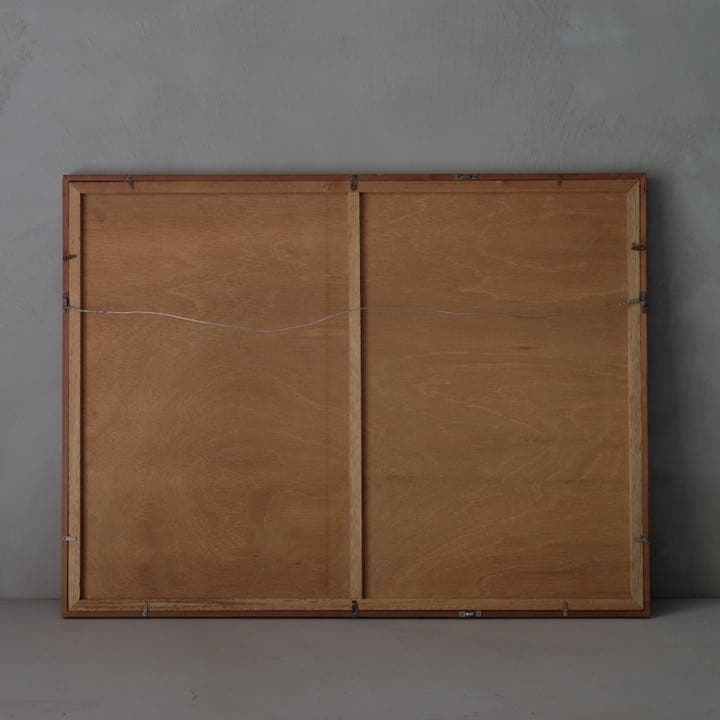 飯塚八郎作 抽象画　現代アート 芸術 美術 絵画 レトロ 古道具