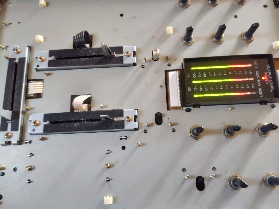 Technics SH-DJ1200 動作確認済み　クロスフェーダー未使用品交換