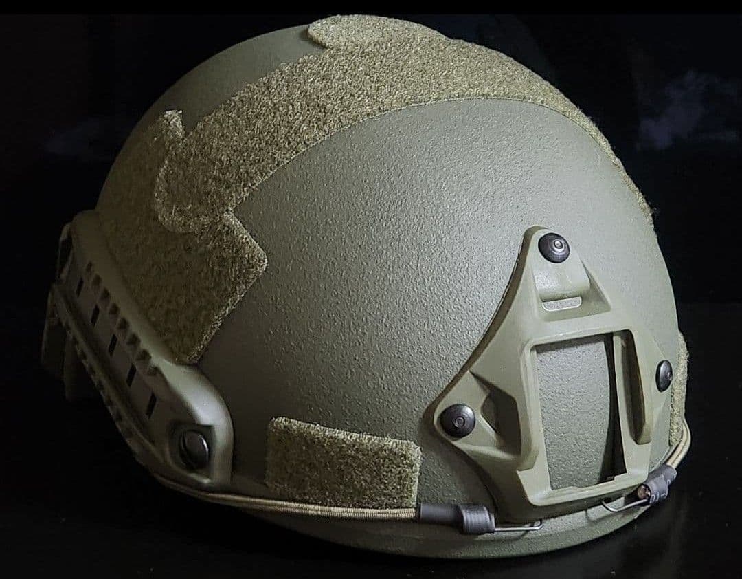 NIJ-Ⅲa 実物 防弾ヘルメット 55㎝～62㎝ /OD、 FAST OPS