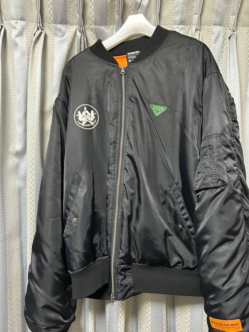 ずっと真夜中でいいのに。　テクノプア ボンバージャケット　L