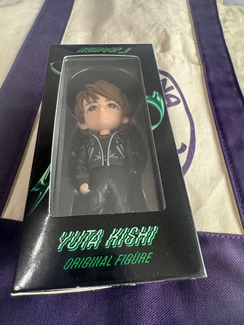 【新品未使用】岸優太フィギュア、バナリパトートバッグ