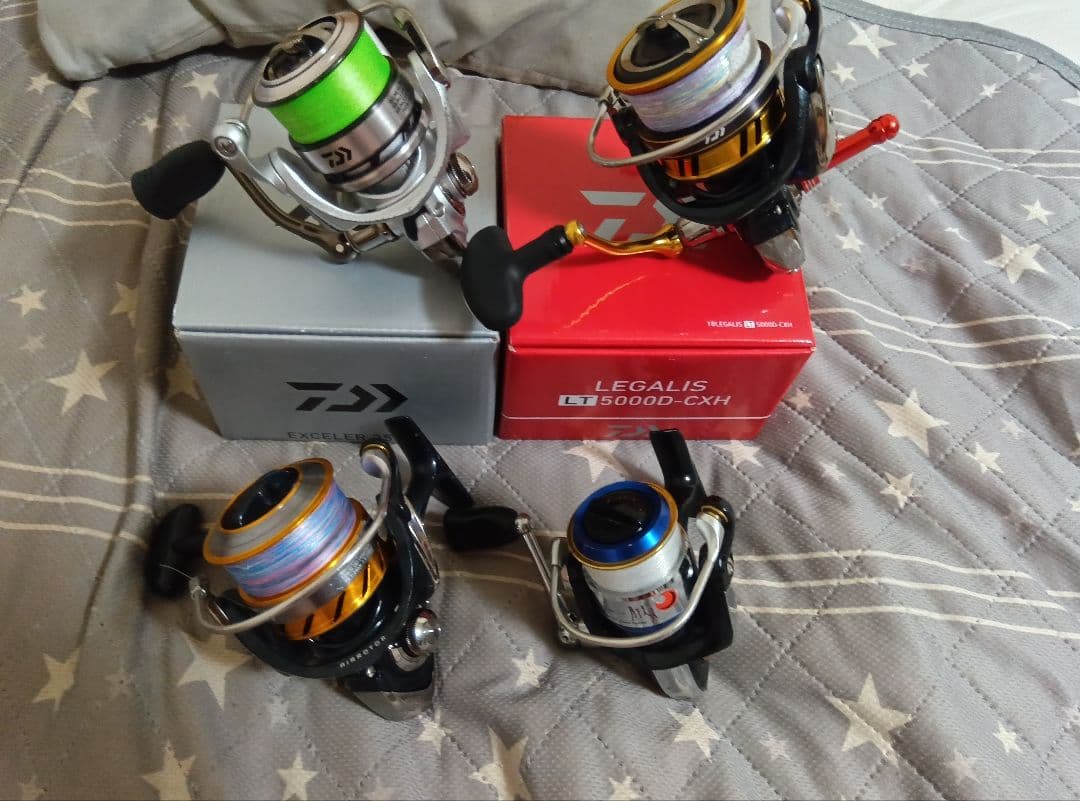Daiwa スピニングリールセット