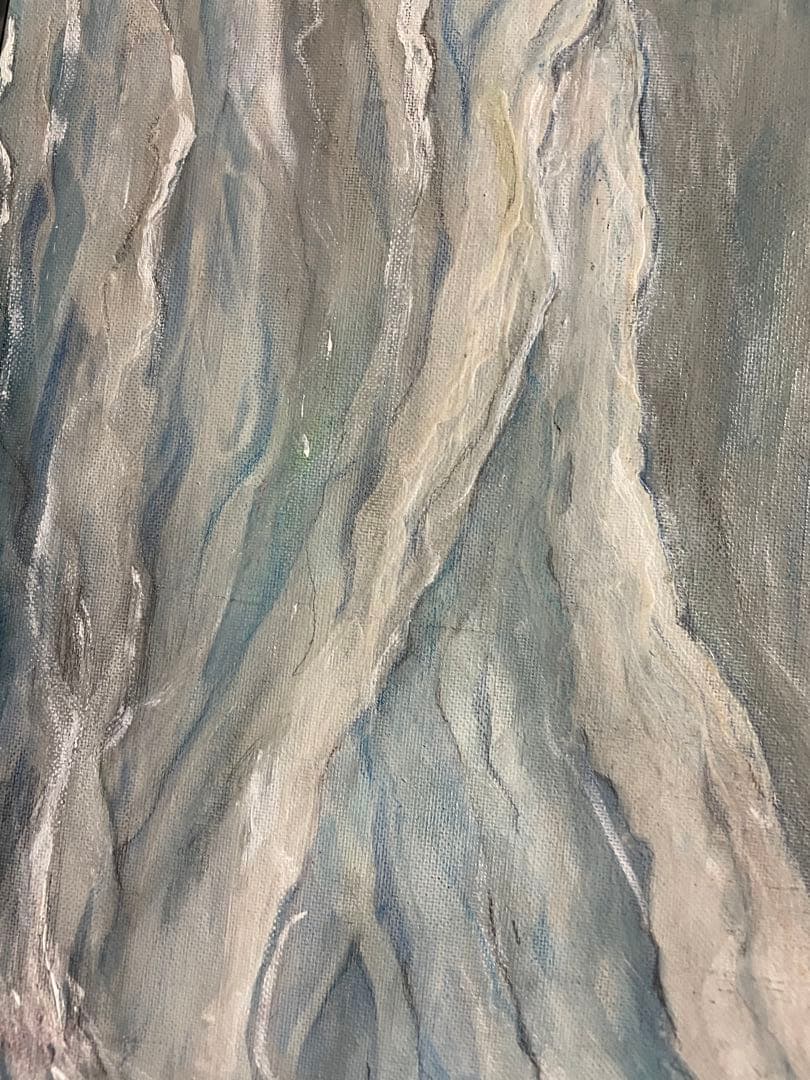 絵画『波打ち際』アクリル画F10