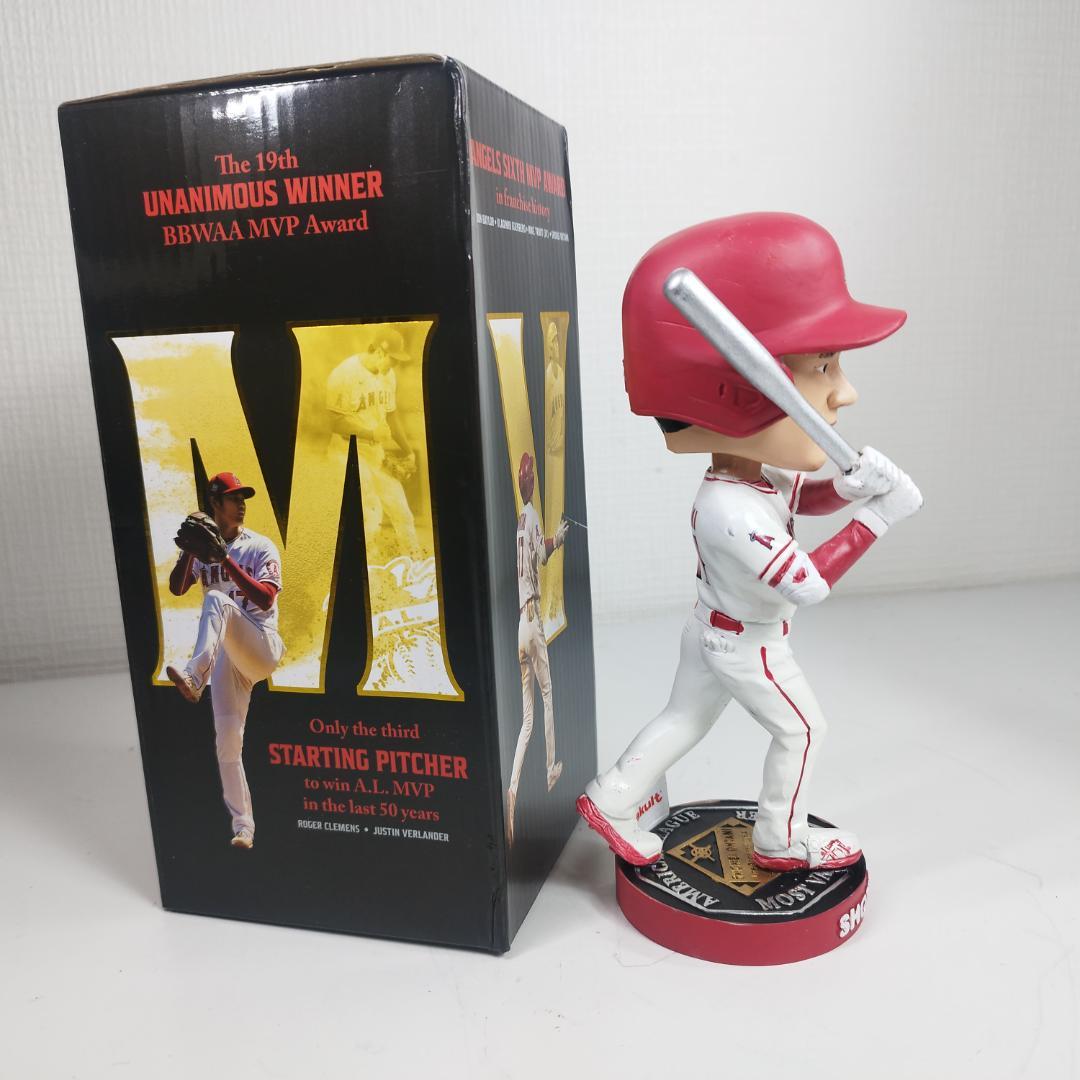 大谷翔平 MVP 2021 ボブルヘッド 首振り人形 エンゼルス フィ I4Sb