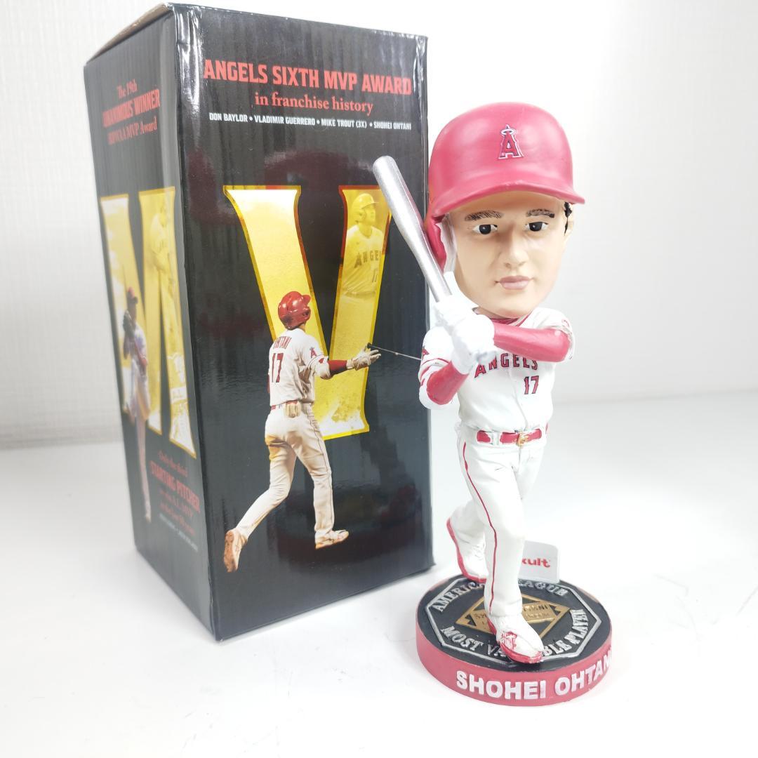 大谷翔平 MVP 2021 ボブルヘッド 首振り人形 エンゼルス フィ I4Sb