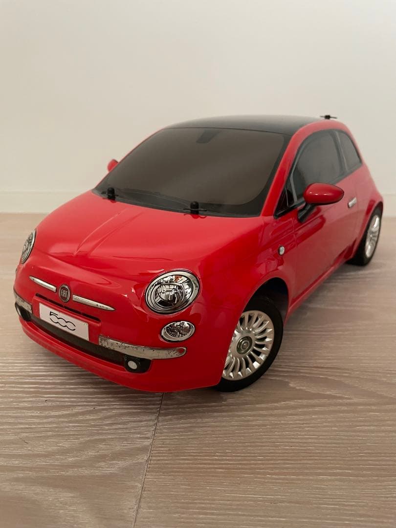 タミヤ FIAT 500 ラジコンカー 赤 1/10 XBシリーズ