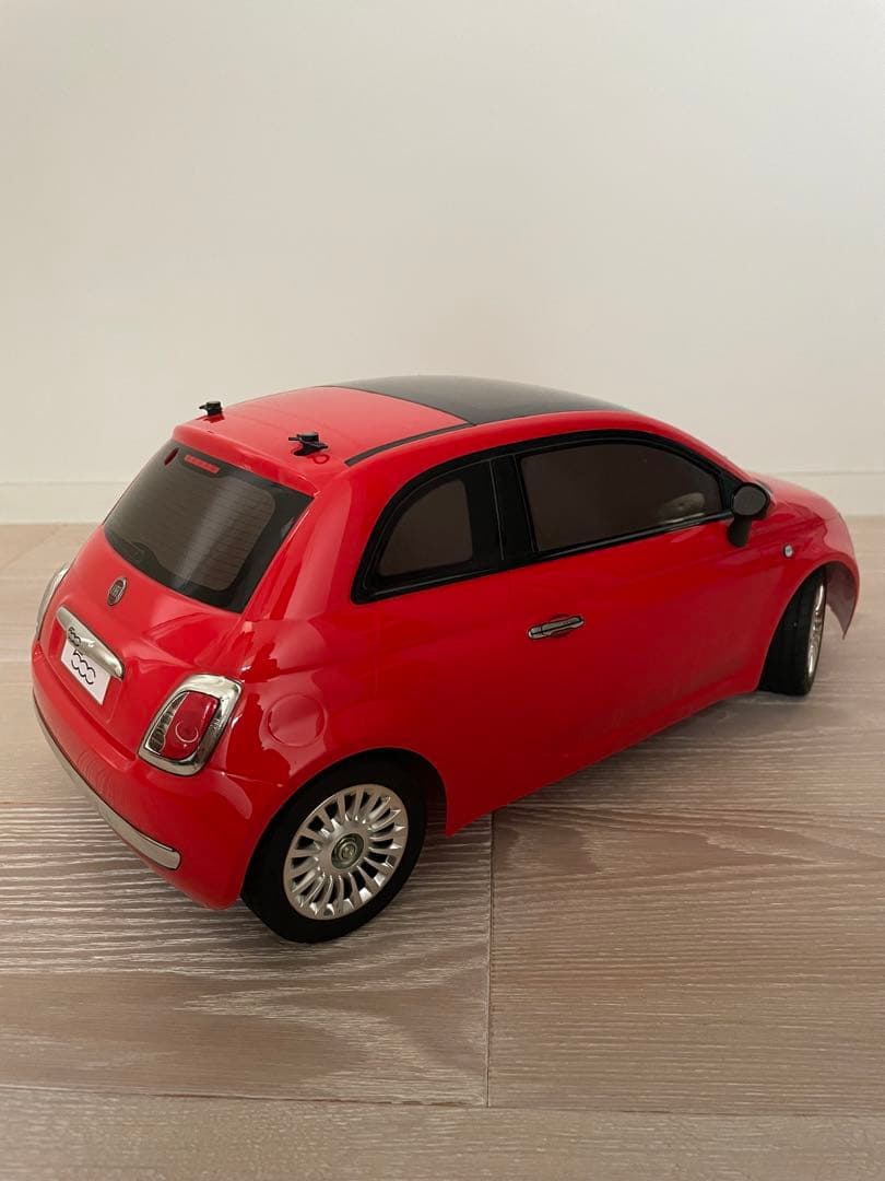 タミヤ FIAT 500 ラジコンカー 赤 1/10 XBシリーズ