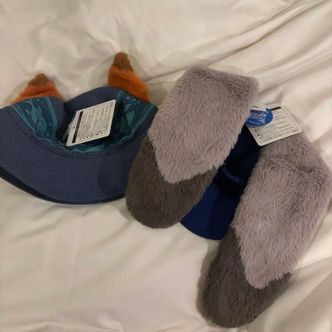 東京ディズニーリゾート ズートピア ニック ジュディ 帽子 2個セット