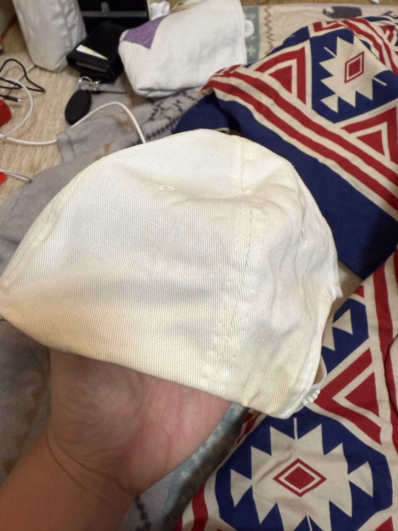 テニス記念キャップ ホワイト　アーサーアッシュ