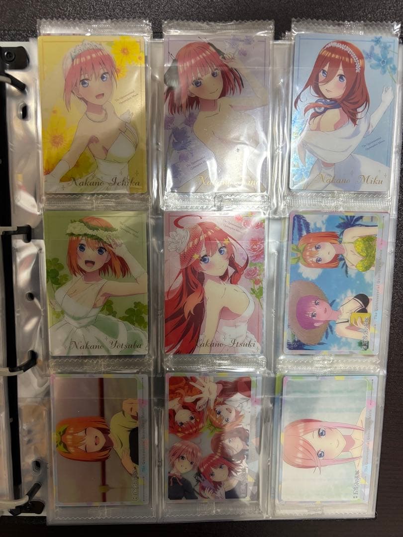 五等分の花嫁　ウエハース　過去弾10弾分フルコンプリートセット　未開封品