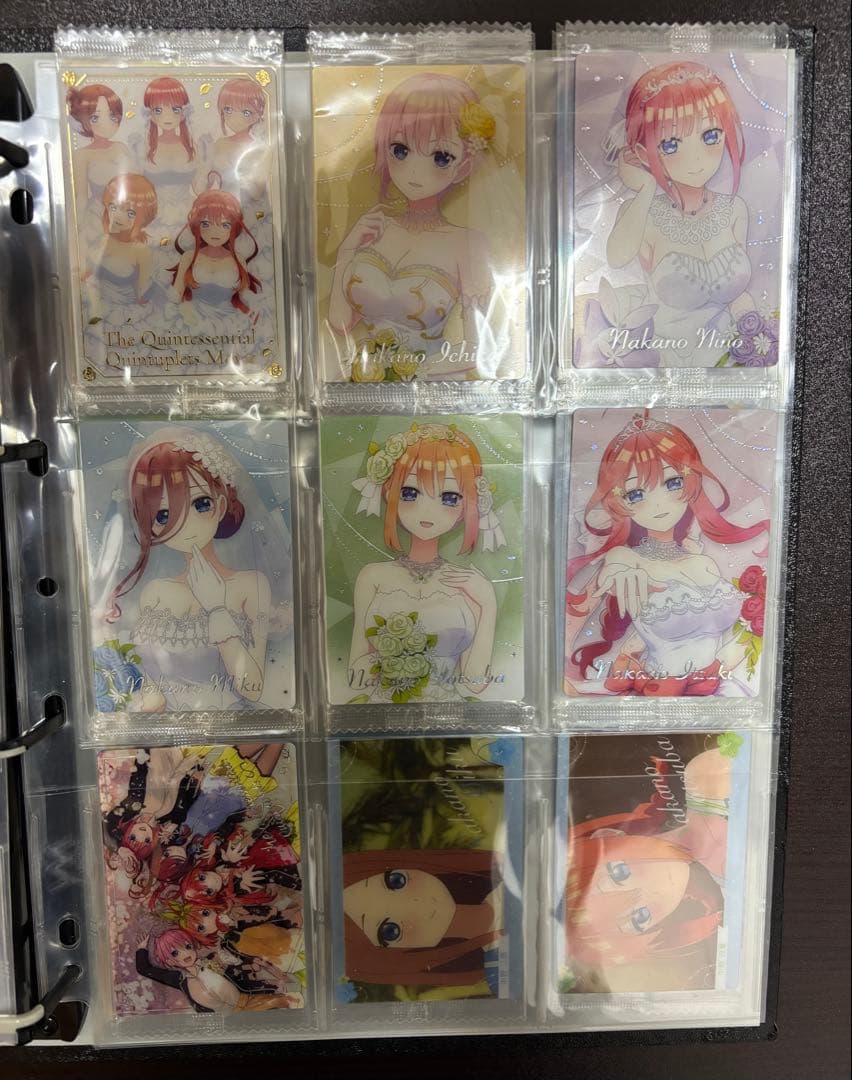 五等分の花嫁　ウエハース　過去弾10弾分フルコンプリートセット　未開封品