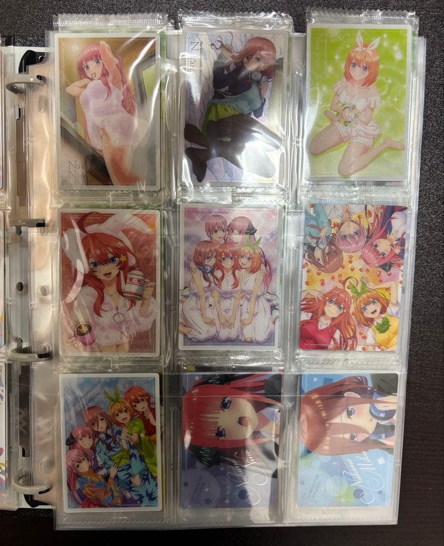 五等分の花嫁　ウエハース　過去弾10弾分フルコンプリートセット　未開封品