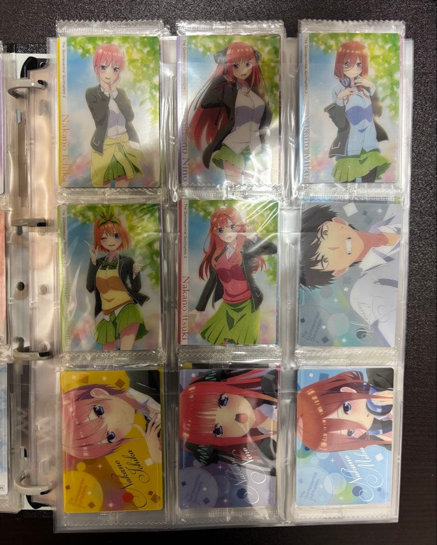 五等分の花嫁　ウエハース　過去弾10弾分フルコンプリートセット　未開封品