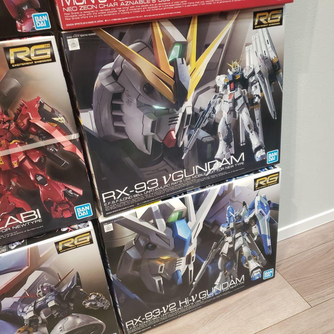 ガンプラRGジオング サザビー ズゴック ハイニューガンダムニューガンダム新品