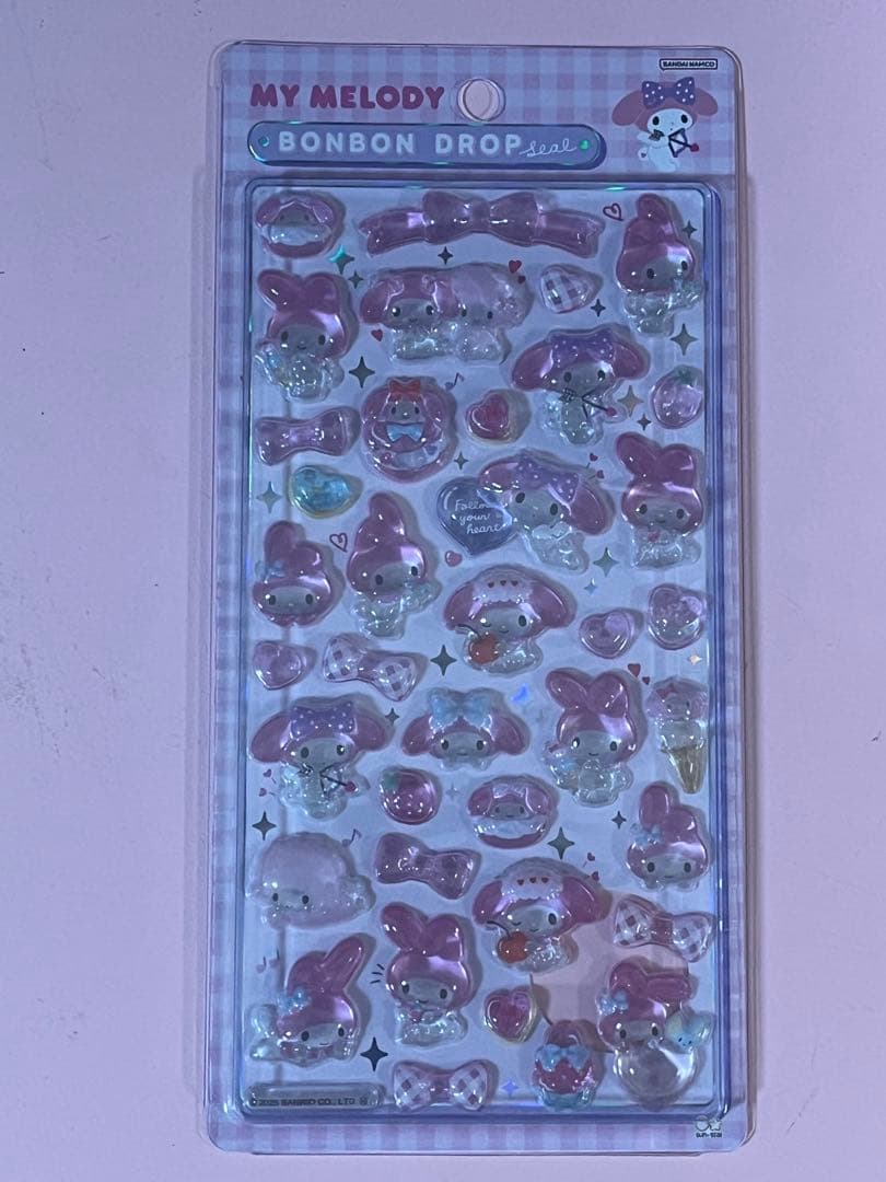 正規品 Sanrio サンリオ ボンボンドロップシール 第二弾