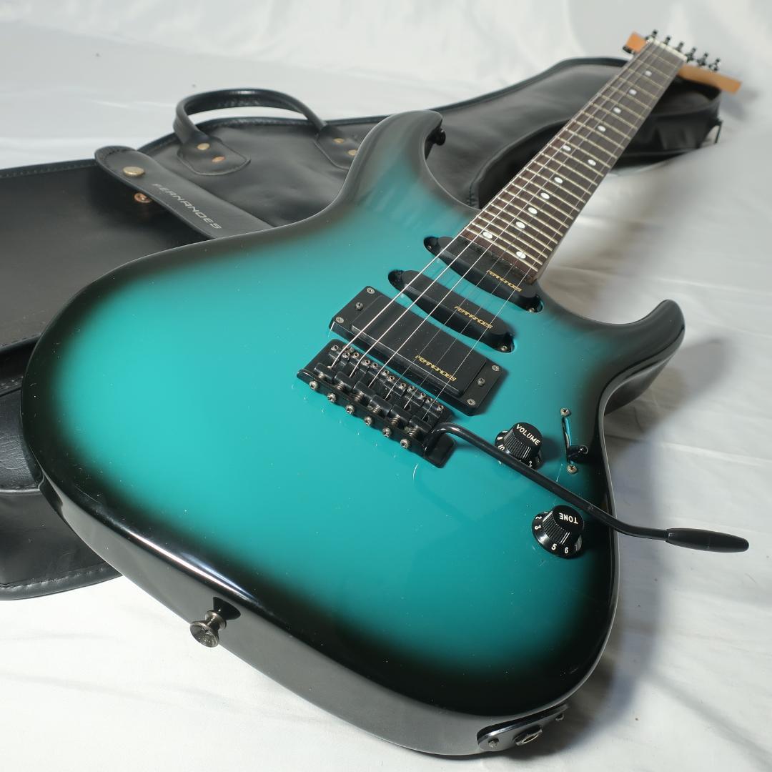 美品 FERNANDES エレキギター 純正ケース付 GOTOHペグ装備