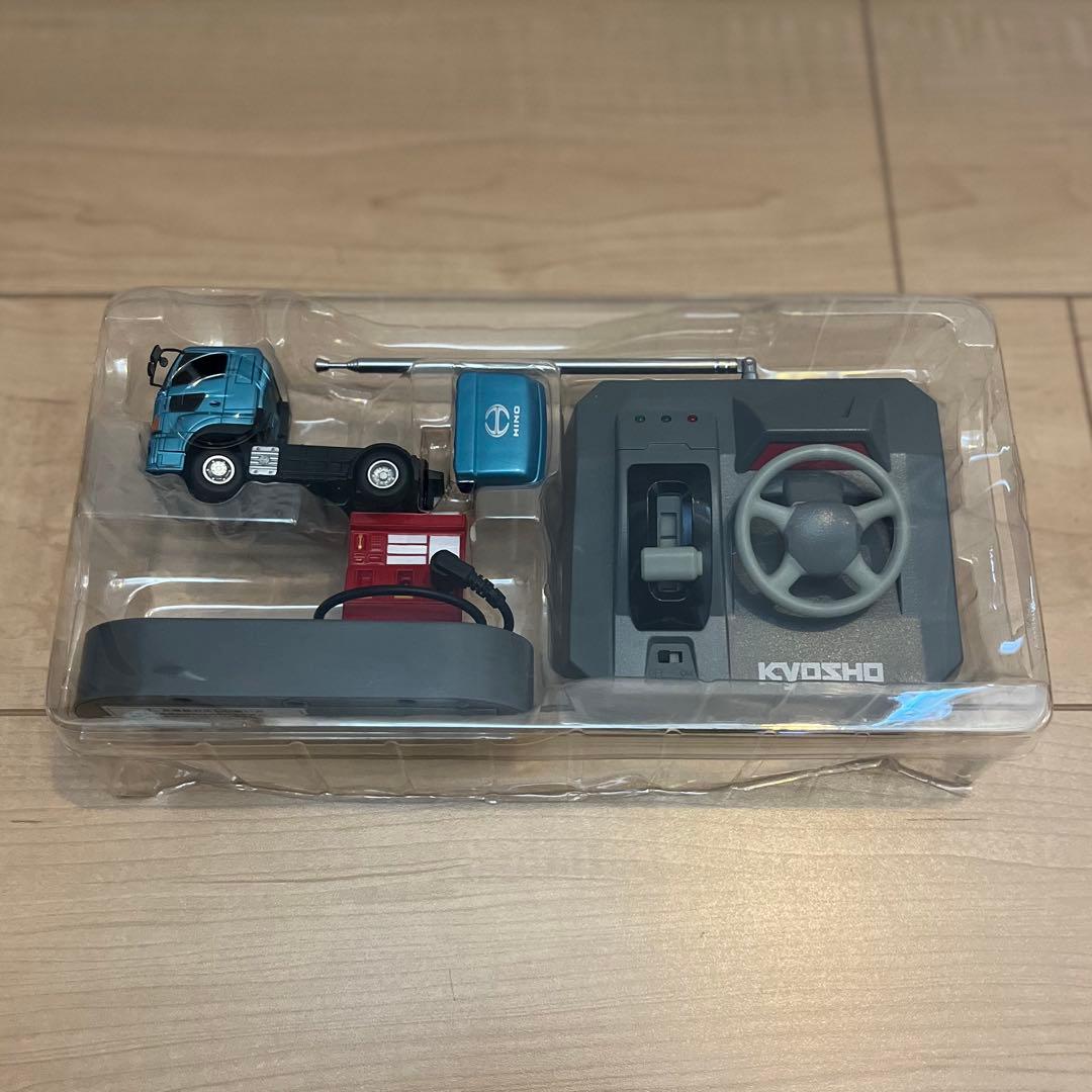 京商 1/64 R/Cトレーラーシリーズ 日野プロフィア トラクター ブルー