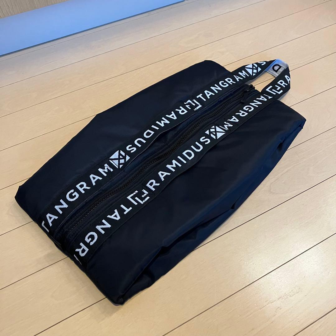 RAMIDUS × TANGRAM / SHOES BAG BLACK