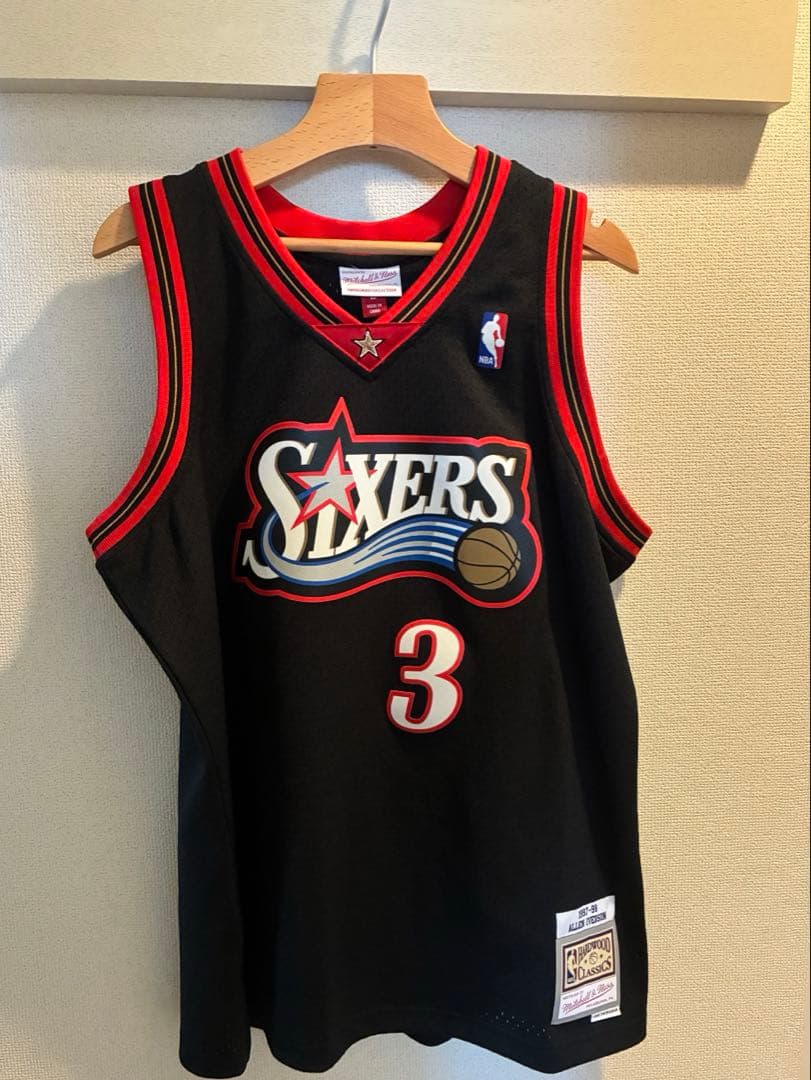 【NBA】ミッチェル&ネス アイバーソンユニフォーム