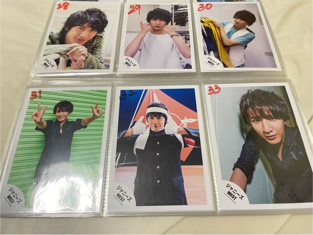 WEST. 藤井流星 公式写真 まとめ売り