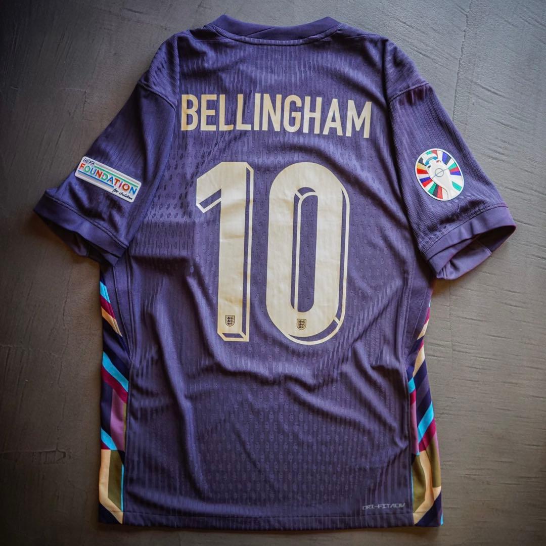 イングランド代表 アウェイ オーセンティック ユニフォーム 正規品 ベリンガム
