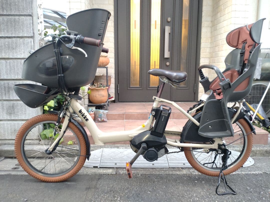 配送可★直接引渡可【ビッケポーラー bikke】電動アシスト自転車★３人乗子供乗