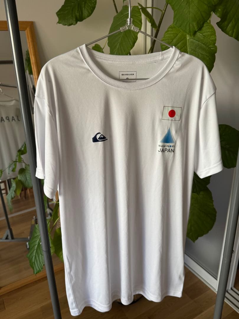 <新品>Quiksilver NAMINORI JAPAN Tシャツ ホワイト