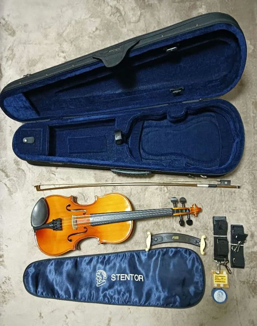 ★超美品★Stentor student II 4/4 フレットバイオリン