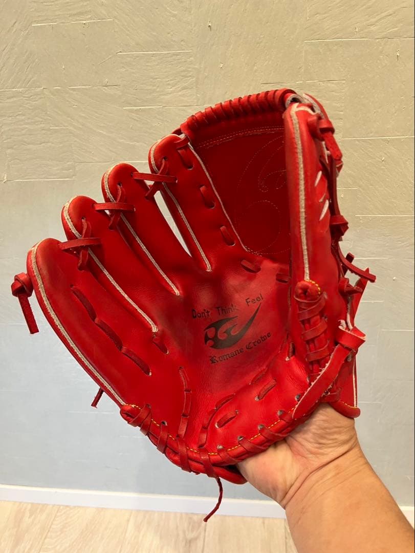 ロマネクロウ 極美品 硬式 投手用グローブ 左投げ