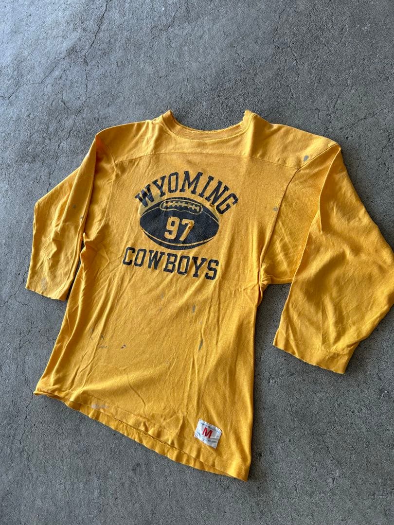 【希少】 70s ChampionフットボールTシャツ バータグ