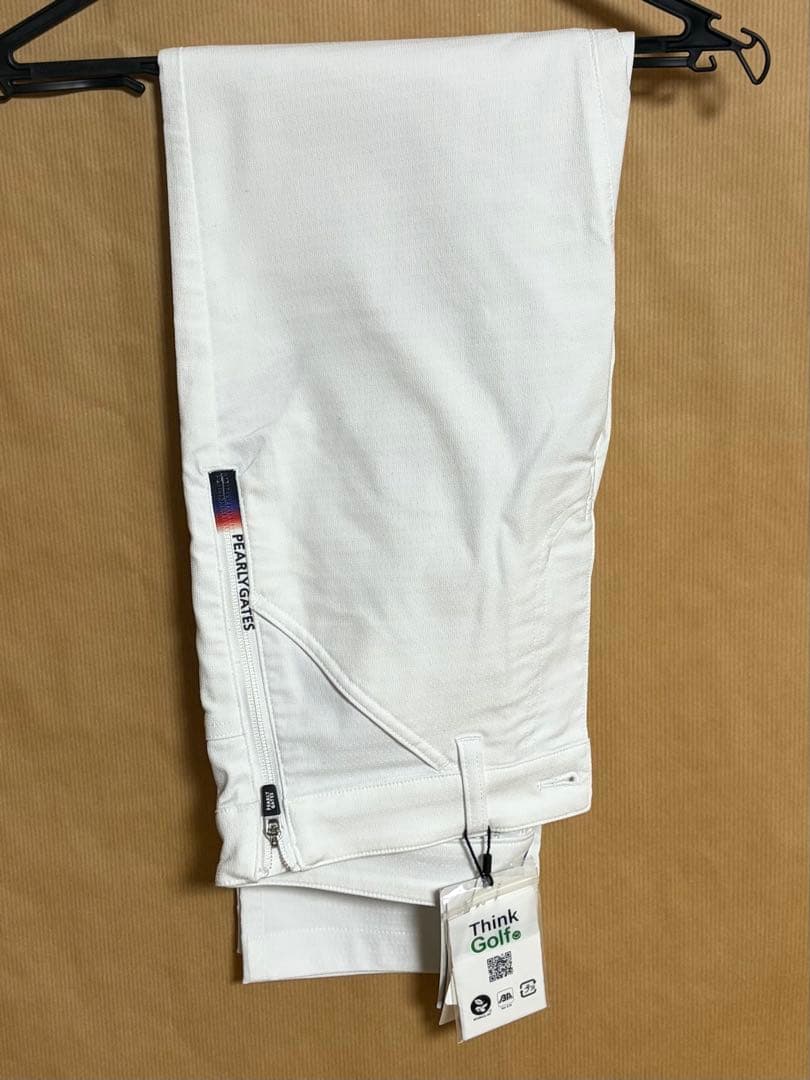 パーリーゲイツ ゴルフパンツ ホワイト 新品・タグ付き サイズ3