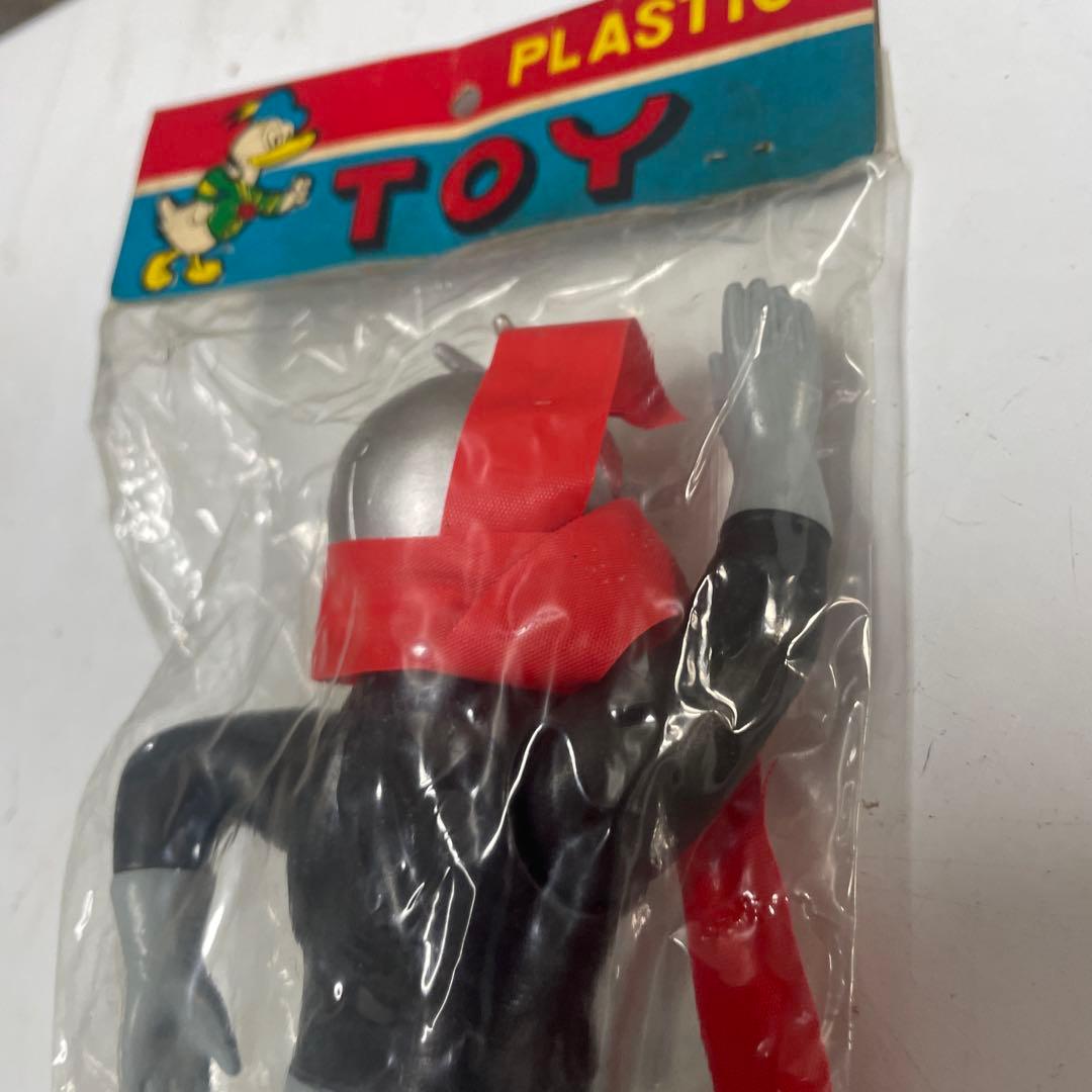 未開封品仮面ライダーソフビ無版権手踊り盆踊りパチ