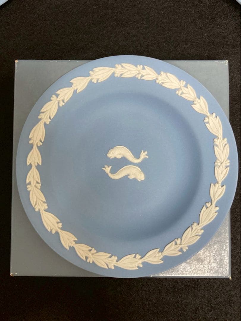 ✨希少✨【日本未発売】ウェッジウッド　12星座リリーフ　ジャスパーウェア★