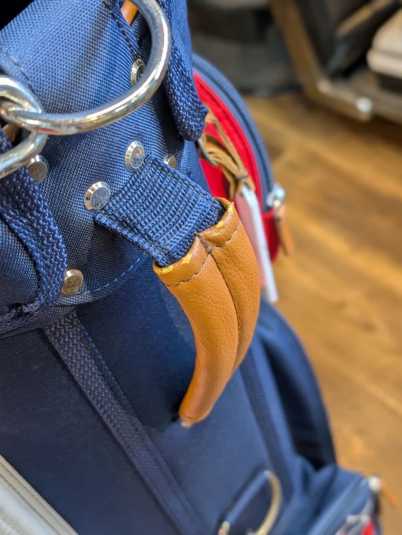 Callaway キャディバッグ 星柄 ネイビー/レッド