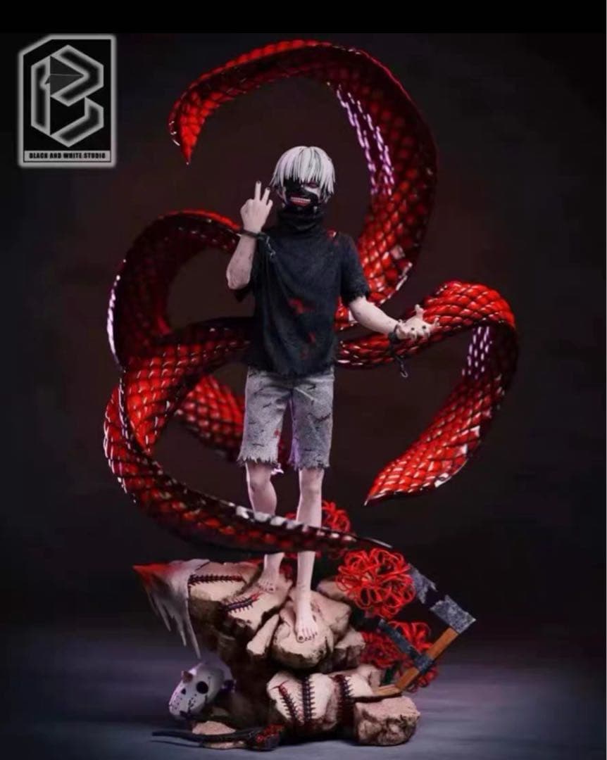 東京グール　金木研　ガレージキット　リキャスト　フィギュア　完成品