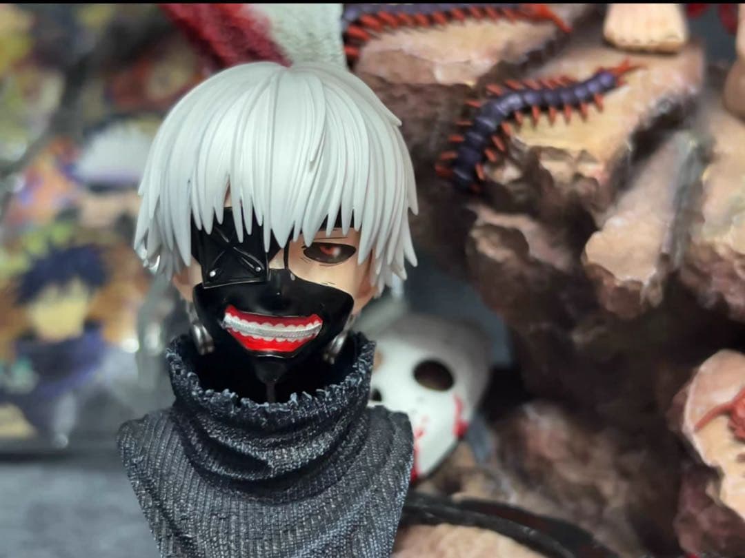 東京グール　金木研　ガレージキット　リキャスト　フィギュア　完成品