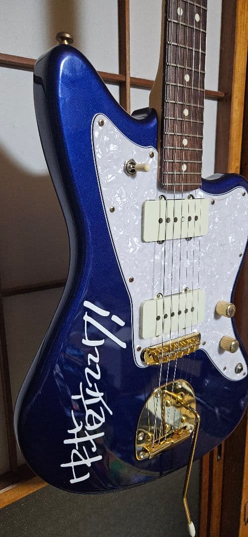 Fender MIJ Hybrid II Jazzmaster パーツ換装済