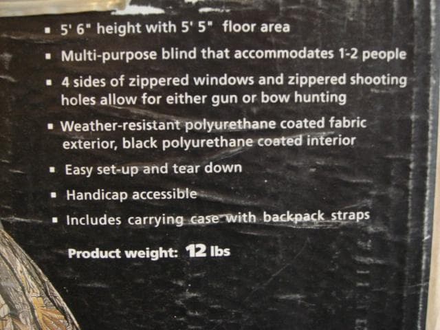 WigWam ハンティング ブラインド テント 未使用