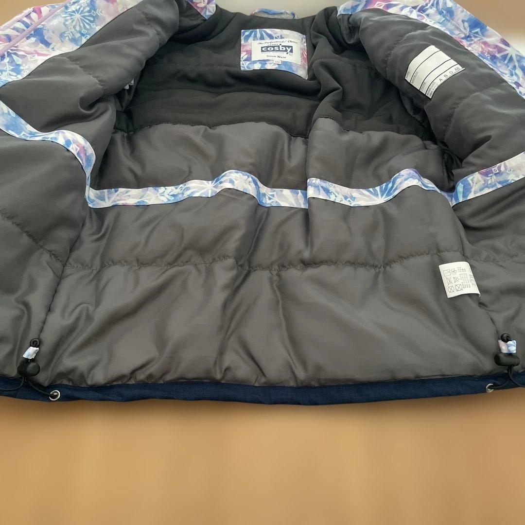 【新品・タグ付き】GERRY COSBY 子供用 スノーウェア　女の子　140