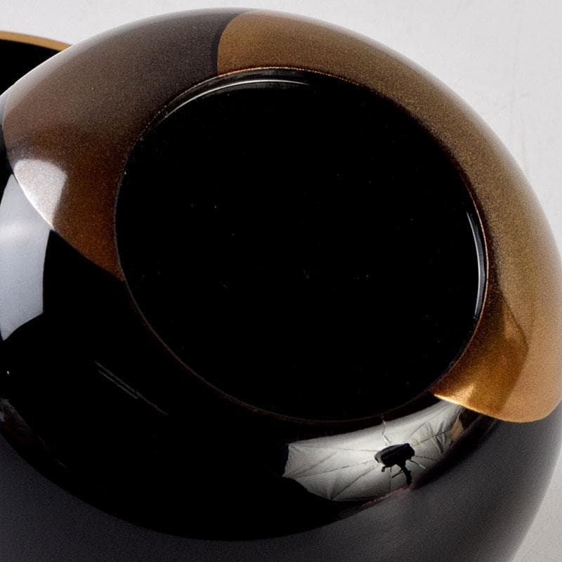 Soho 茶道具　竹内幸斎作　遠山蒔絵　大棗　共箱　V　9138