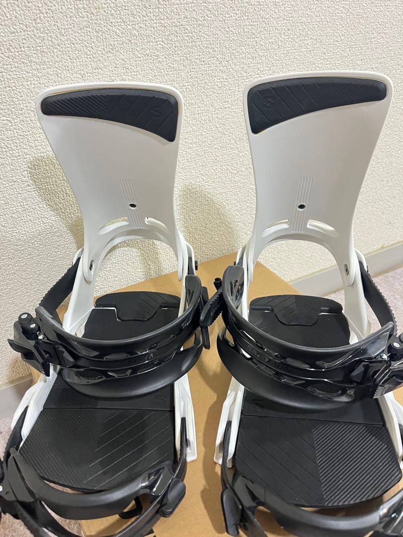SALOMON RHYTHM ビンディング M ホワイト/ブラック