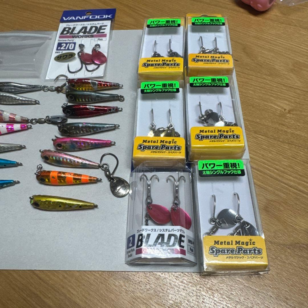 コーモラン　アクアウェーブ　メタルマジックtg スペアフック等まとめ売り