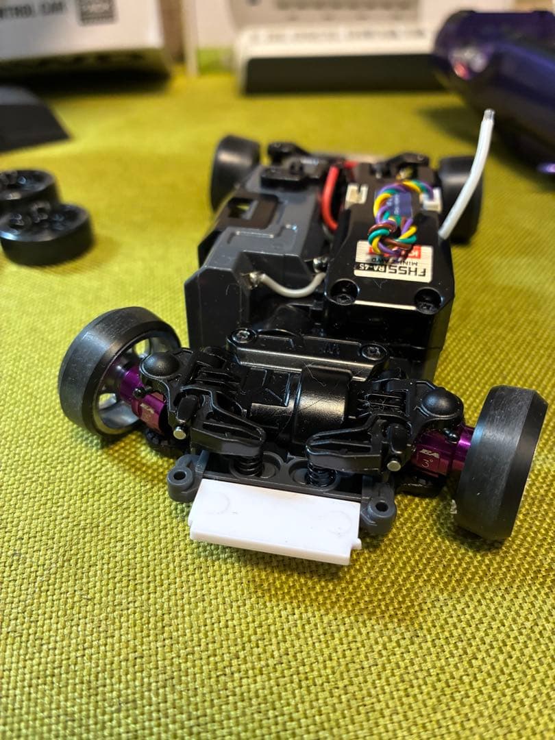 KYOSHO ミニッツAWDドッジ・チャレンジャー アルミホイール等カスタム