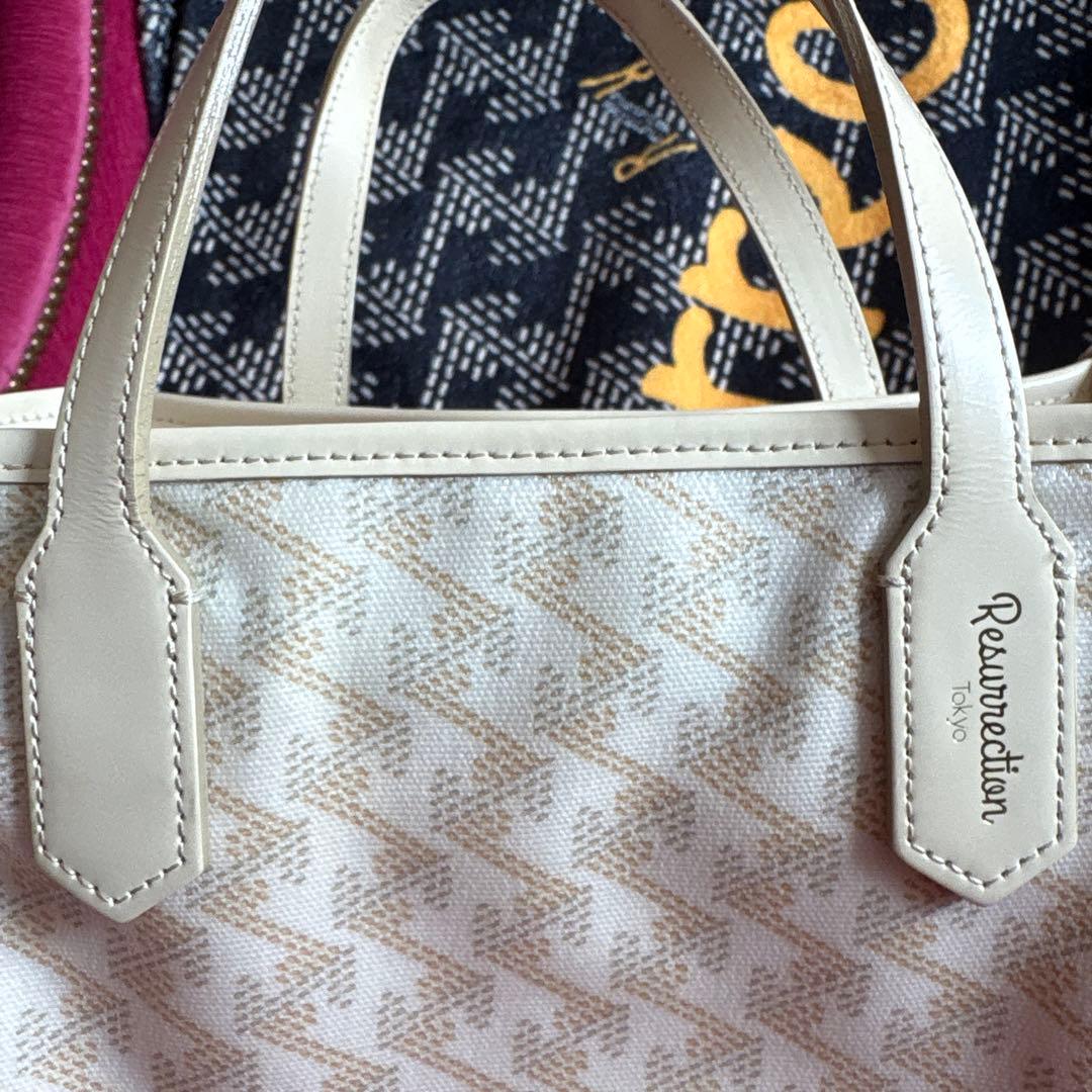 レザレクション　ラニウススクエアミニ　サンドホワイト　カートバック