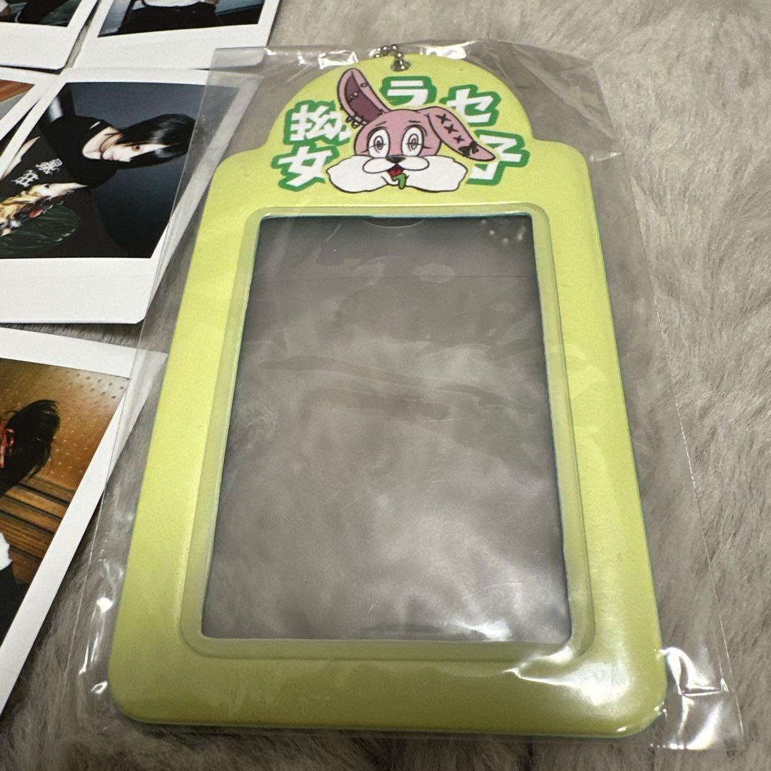 甘い暴力咲チェキ12枚、チェキケースセット