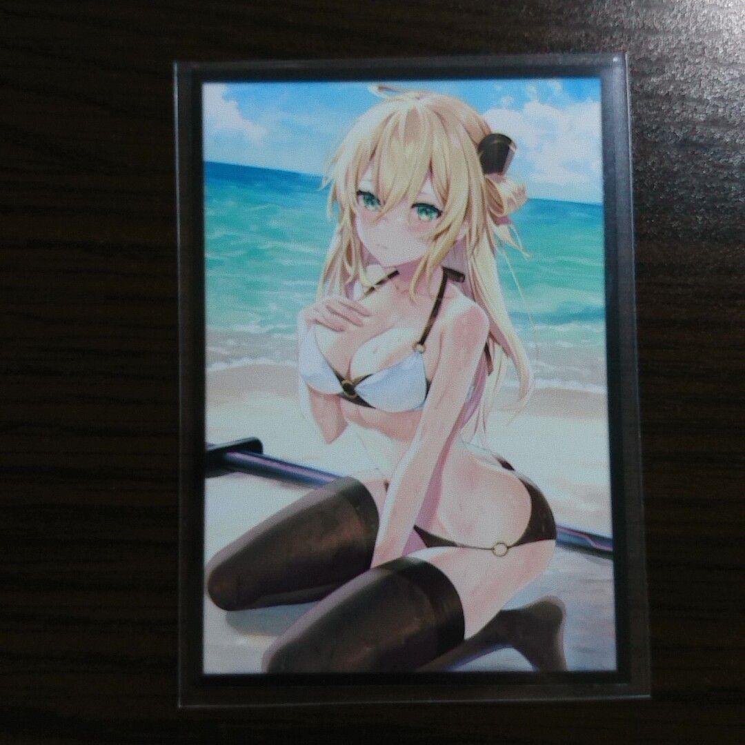 遊戯王【閃刀姫】デッキ 閃刀姫-レイ 水着　スリーブ＆サイドデッキ付