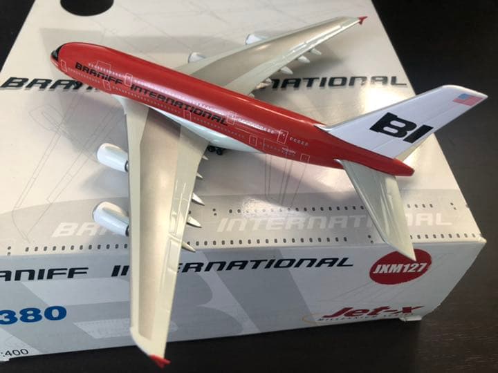 航空機・ヘリコプター Jet-X 1/400 JXM127 A380QC BRANIFF